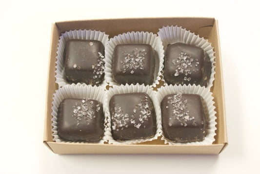 Chocolate Sea Salt Caramels image 1